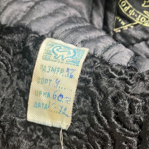 Lambs fur vintage hat - Picture 4 of 8